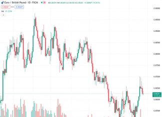 The EUR to GBP exchange rate, currently at 0.86270, is remaining stagnant after experiencing its largest decline in two weeks the day before.