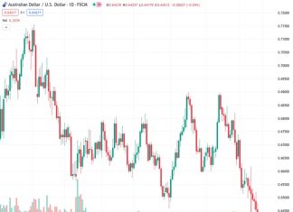 The Federal Reserve’s minutes indicate a strong dedication to maintaining a 2% inflation target for the AUDUSD exchange rate at 0.64221, as the majority of board members recognize the presence of ongoing inflation risks.