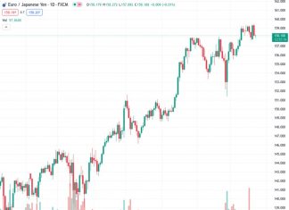 The EURJPY currency pair is currently experiencing difficulty in determining its next course of action after pulling back from its highest level since late 2008. However, according to the forecaster Nehcap, there is a belief that any potential decrease in value will be minimal.