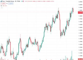 Rabobank suggests that there is potential for the EURSEK currency pair to reach the 11.50 area within the next three months.