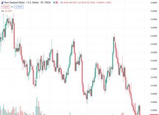 The NZDUSD pair, currently at 0.59168, has decreased to around 0.5920 following positive US employment data.