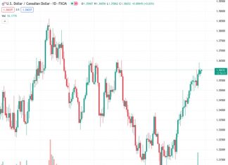 The US dollar to Canadian dollar exchange rate is currently trading at around 1.3600, just before the release of important economic data from the US.