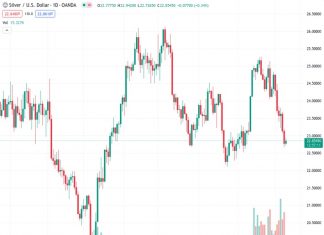 Silver has seen some interest from buyers, leading to a partial recovery after experiencing a decline earlier, reaching its lowest level in a month.