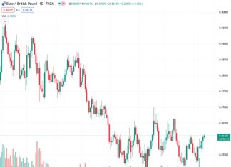 The currency pair EURGBP, trading at a rate of 0.86089, concluded the session by surpassing the level of 0.8600 and experienced a rise of 0.20%.