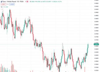 The EURGBP currency pair reached a level of 0.86937, making a breakthrough towards the 0.87 mark towards the end of the week.