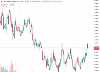 Danske Bank predicts that the EURGBP currency pair will experience a slight increase to 0.88 in the next year, starting from the current rate of 0.86712.