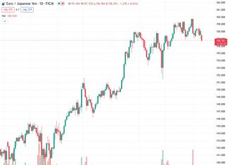 The EURJPY currency pair experienced a decrease in momentum after the Bank of Japan (BoJ) made a hawkish statement.