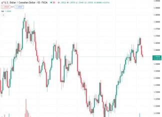 The USDCAD pair, currently at 1.35537, is trading at almost the same level with minor movement at 1.3552. This stability is due to the positive impact of high oil prices counterbalancing small gains in the US Dollar Index (DXY).