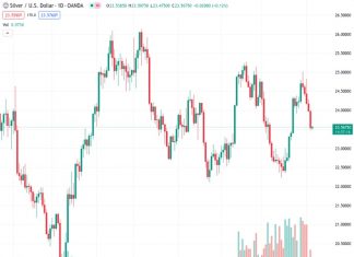 Silver prices have slightly increased but remain at a low point for the past two weeks after experiencing the biggest drop in a month. Analysts predict that there is potential for further decline.