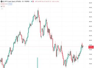 WTI price loses ground despite an escalated tension in the Middle East. (Pivot Orderbook analysis)