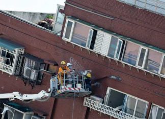 Taiwan earthquake sparks race for trapped survivors as infrastructure tested