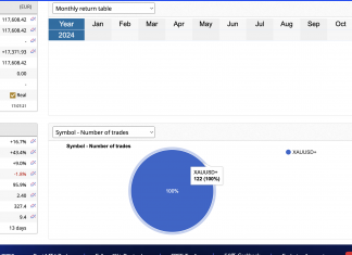 GoldScalper EA: December returns rise powerfully to 16% . November returns =6.3% and October =18.1%. Powerful system